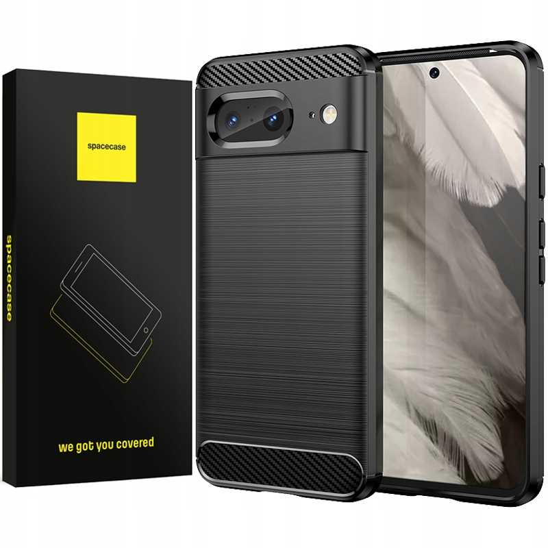 Spacecase Carbon Google Pixel 8 black