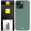 Spacecase Silicone Case iPhone 13 dark green