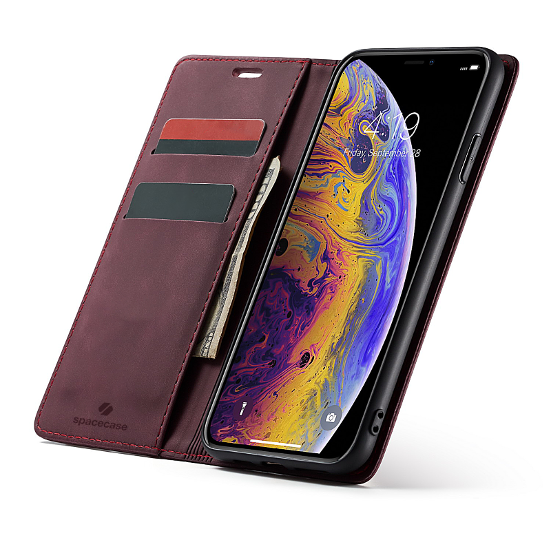 Spacecase Wallet iPhone X/Xs red