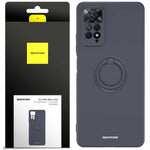 Spacecase Silicone Ring Redmi Note 11 Pro 4G/5G black