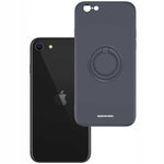 Spacecase Silicone Ring iPhone 7/8/SE black