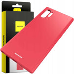 Spacecase Silicone Case Galaxy Note 10+ red