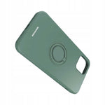 Spacecase Silicone Ring iPhone 12/12 Pro dark green