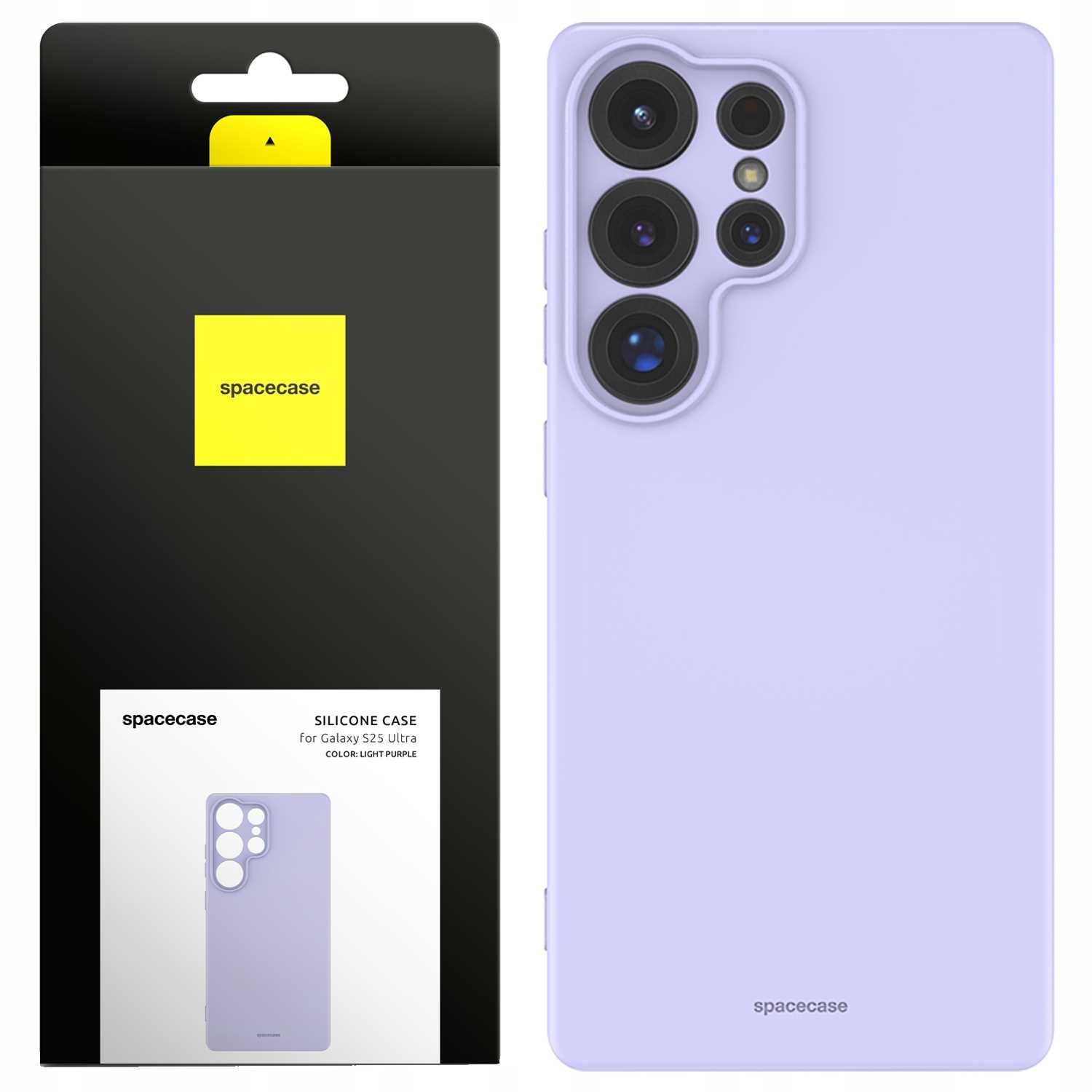Spacecase Silicone Case 3.0 Galaxy S25 Ultra light purple
