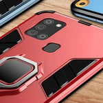 Spacecase X-Ring Galaxy A21s czerwony