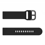Spacecase Silicone Band 20mm black