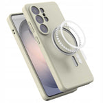 Spacecase Silicone Mag Galaxy S26 Ultra beige