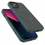 Spacecase Hybrid Mag iPhone 13 dark green