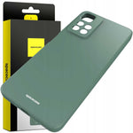 Spacecase Silicone Case Redmi Note 11 Pro+ dark green