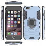 Spacecase X-Ring iPhone 6/6s Plus niebieski