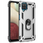 Spacecase Ring NX Galaxy A12 srebrny