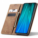 Spacecase Wallet Redmi Note 8 Pro light brown