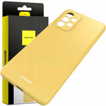 Spacecase Silicone Case Galaxy A53 5G yellow
