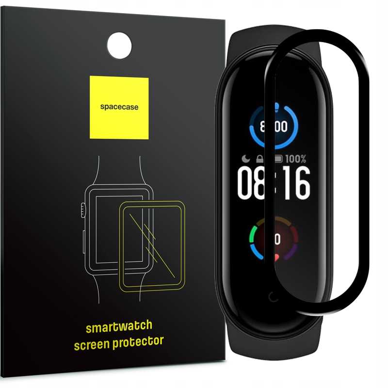 Spacecase Hybrid Glass Mi Band 4/5/6