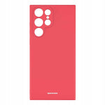 Spacecase Silicone Case Galaxy S22 Ultra red