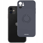 Spacecase Silicone Ring iPhone 11 black