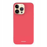 Spacecase Silicone Case iPhone 14 Pro Max red