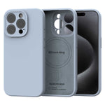 Spacecase Silicone Mag iPhone 15 Pro baby blue
