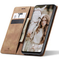 Spacecase Wallet Galaxy A72 5G light brown