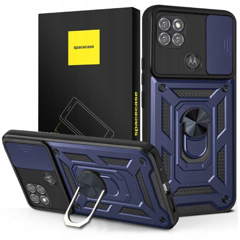 Spacecase Camring Moto G9 Power blue