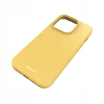 Spacecase Silicone Case iPhone 14 Pro yellow