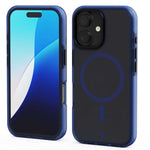 Spacecase Hybrid Fusion Mag iPhone 16 dark blue