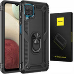 Spacecase Ring NX Galaxy A12 czarny