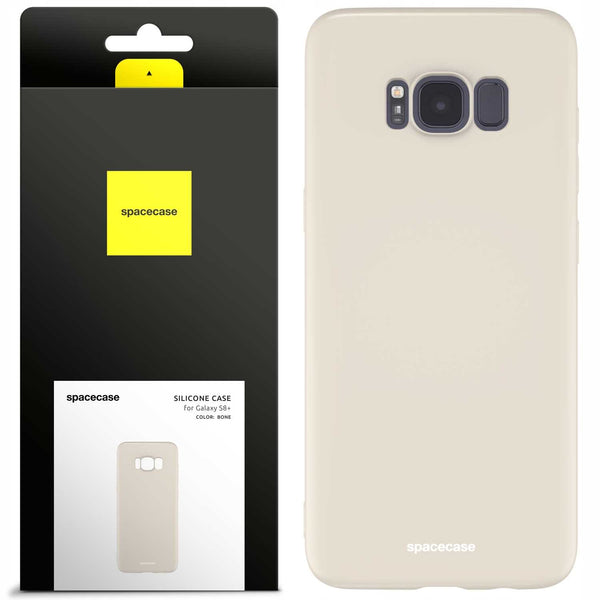 Spacecase Silicone Case Galaxy S8+ bone
