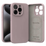 Spacecase Silicone Mag iPhone 15 Pro baby pink