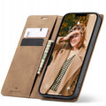 Spacecase Wallet iPhone 13 Pro Max light brown