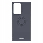 Spacecase Silicone Ring Galaxy Note 20 Ultra black