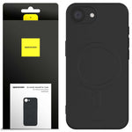 Spacecase Silicone Magnetic Case iPhone 16E / 17E black