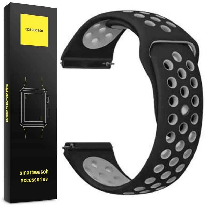 Spacecase Sport Band 20mm black/gray