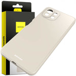 Spacecase Silicone Case Xiaomi Mi 11 Lite bone