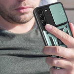 Spacecase Camring Galaxy S22+ green
