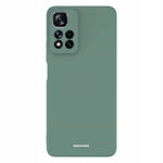 Spacecase Silicone Case Redmi Note 11 Pro+ dark green