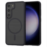 Spacecase Hybrid Mag Galaxy S23 black
