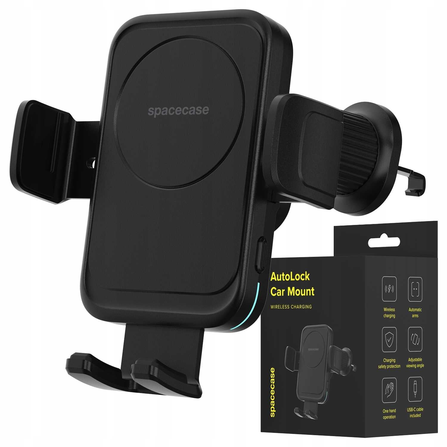 Spacecase Car Mount AutoLock Air Vent black