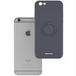 Spacecase Silicone Ring iPhone 6/6s black