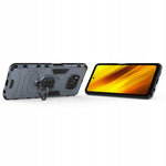 Spacecase X-Ring Poco X3 NFC/Pro niebieski
