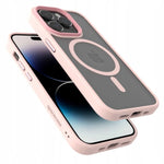 Spacecase Hybrid Mag iPhone 14 Pro pink