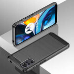 Spacecase Carbon motorola G22/E32/E32s czarny