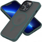 Spacecase Hybrid Mag iPhone 13 Pro dark green
