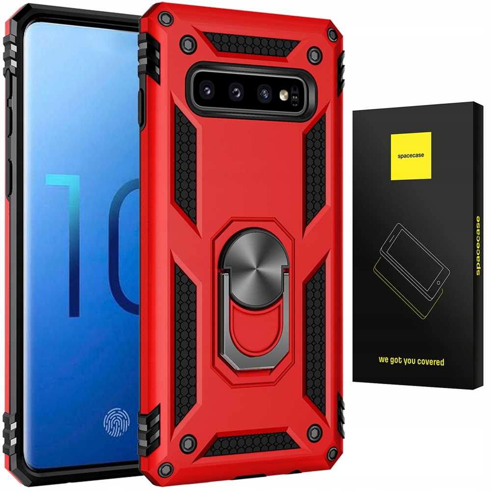 Spacecase Ring NX Galaxy S10 czerwony