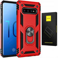 Spacecase Ring NX Galaxy S10 czerwony