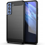 Spacecase Carbon Galaxy S21 FE czarny