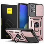 Spacecase Camring Poco X5 Pro/Note 12 Pro pink