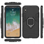 Spacecase X-Ring iPhone XS Max czarny