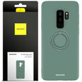 Spacecase Silicone Ring Galaxy S9+ dark green