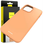 Spacecase Silicone Case iPhone 13 Pro Max orange